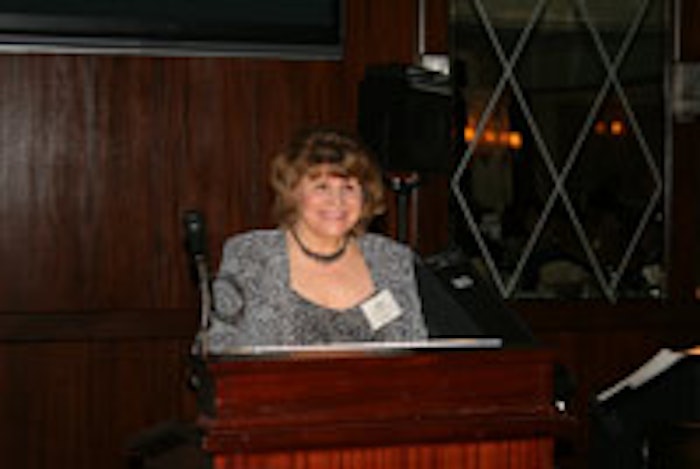 The evening’s honoree, Joanne Ferrara (Gilroy Foods/ConAgra).