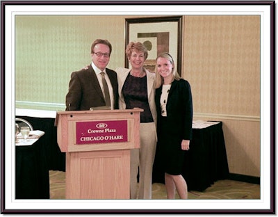 Barry Dowles, Jill Moats and Gillian Bleimann (all Berjé).