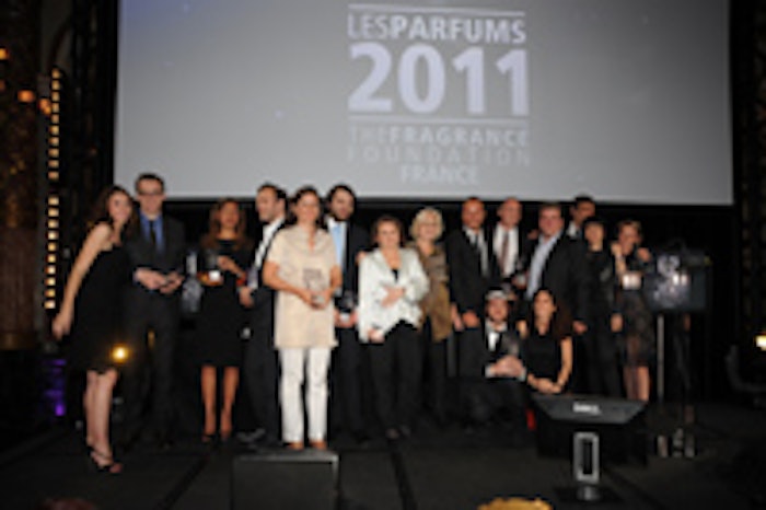 Winners at The Fragrance Foundation France's 2011 Les Parfums Awards