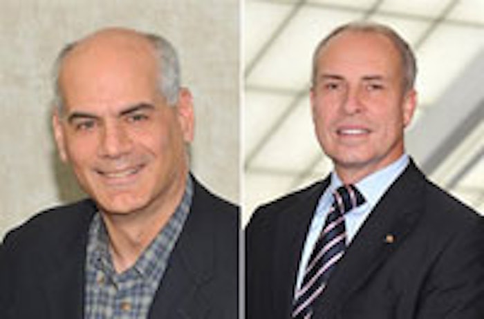 From left: David DelGuercio and Reinhold Brand