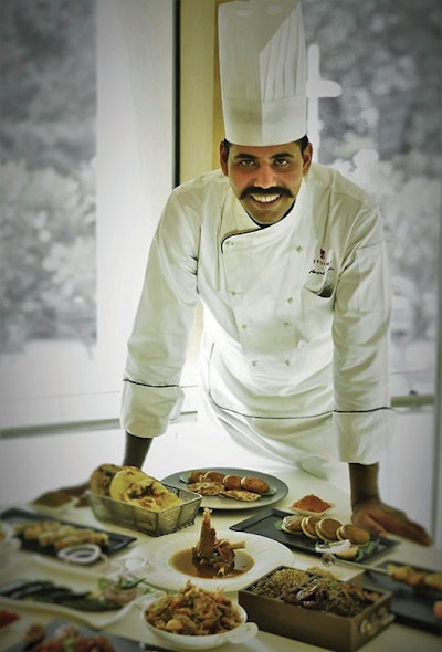 An Indian chef