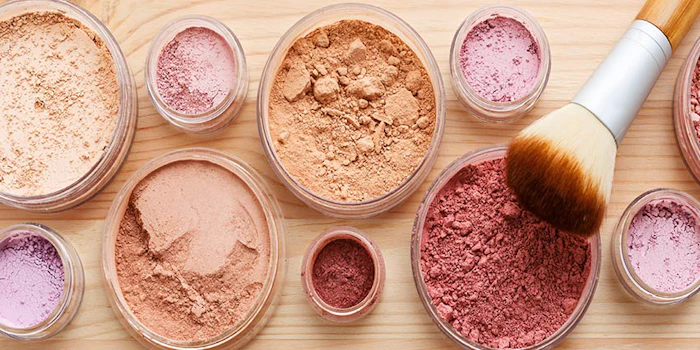 A new carrier can help incorporate functional materials within powder makeup.