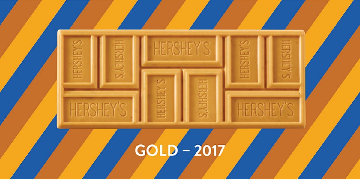 Hershey's Makes History With Fourth Flavor, Gold