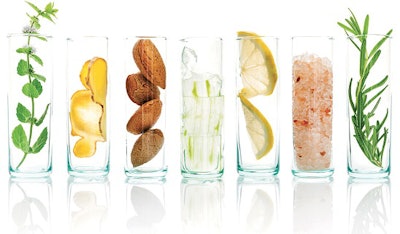 Ingredients and vials