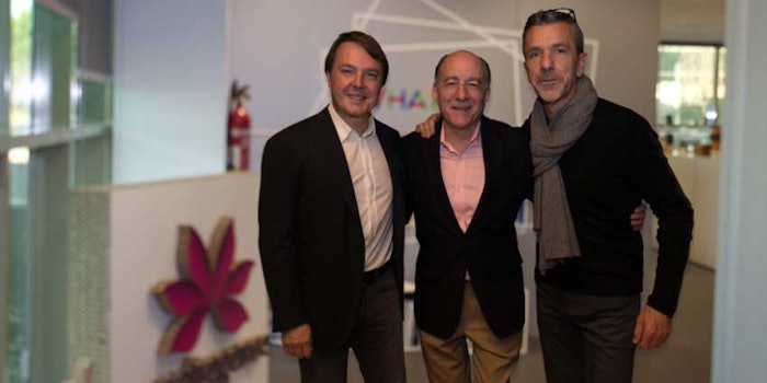 L to R: Santiago Sabatés, William L.Hamilton, Laurent Mercier
