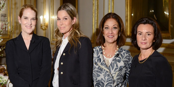 From left: Jane Larkworthy, Aerin Lauder, Karyn Khoury and Honorine Blanc. Photo courtesy of The Fragrance Foundation.