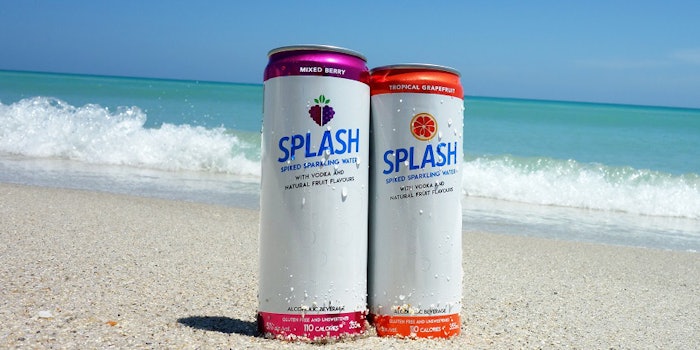 Light and crisp, SPLASH comes in two refreshing flavours: Mixed Berry and Tropical Grapefruit. A great choice for today's active lifestyles, SPLASH offers Canadians a convenient alcoholic beverage at 5 per cent ABV. With 110 calories per 355 mL serving there's no added sugar and no artificial sweeteners. It's also gluten free. (CNW Group/Squeez�d Beverages)