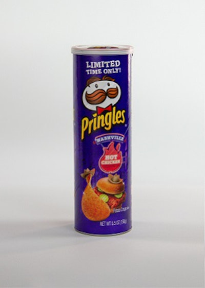 Pringles hot chicken flavor
