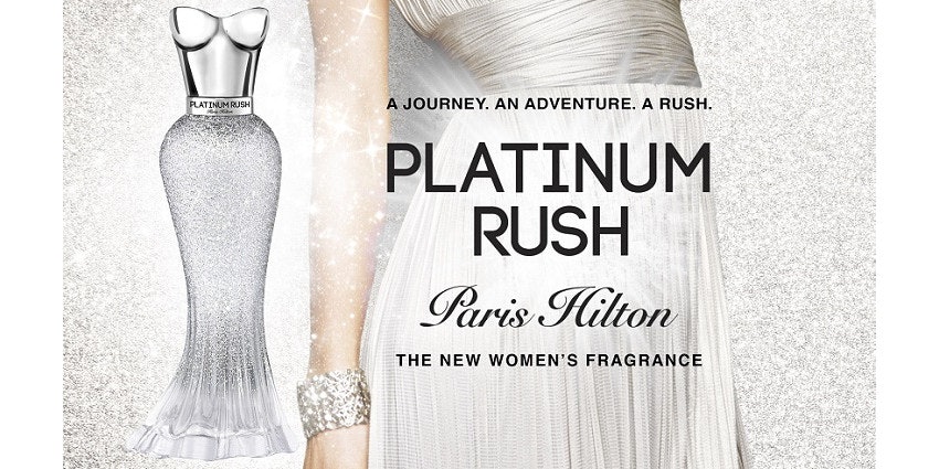 Paris Hilton Releases Platinum Rush Nationwide Perfumer Flavorist