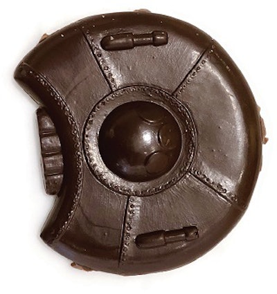 A chocolate space ship