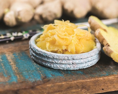 Ginger and chopsticks