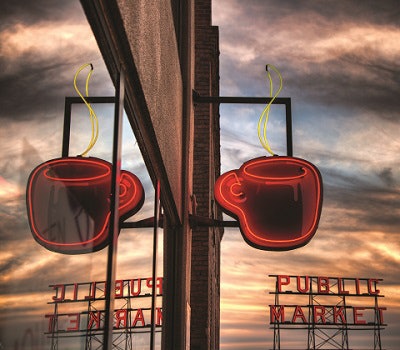 A coffee shop