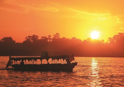 A scenic Egyptian river