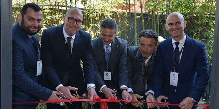 The facility was formally opened by (left to right) Samer Samaha, commercial director Magreb & West Africa, Massimo Baggi, Swiss ambassador to Morocco, Sami Zerelli, president of the Swiss chamber of commerce and honorary consul of Switzerland in Marrakech, Antoine Khalil, commerical head, flavors, Africa & Middle East.
