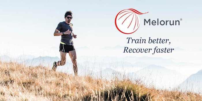 MeloRun is an active ingredient intended to help athletes train better and recover faster.