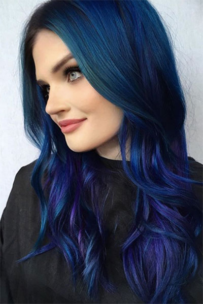 Blue Hair Instagram