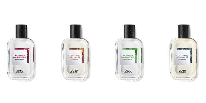 Courrèges has selected Coverpla’s Verdi bottle for the launch of Colognes Imaginaires, its new line of sustainable fragrances.