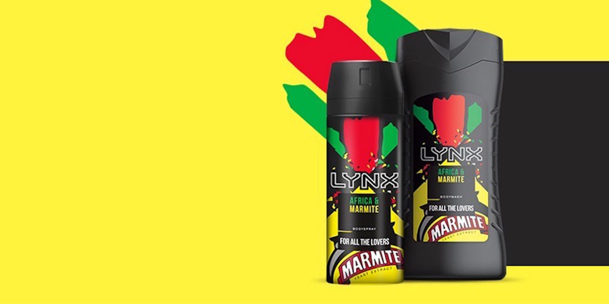 Lynx Marmite Collaboration Releases Body Wash and Spray
