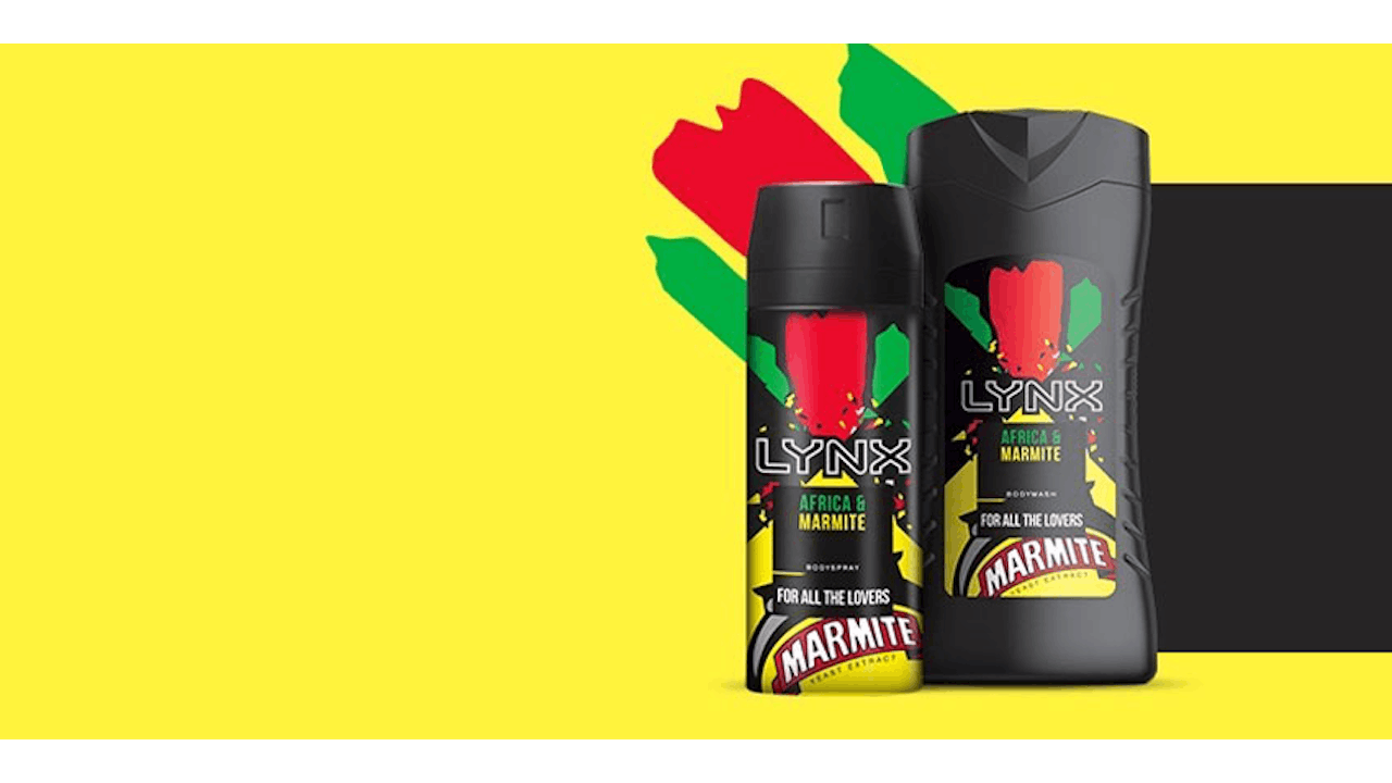 Lynx africa and best sale marmite body spray