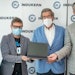 Indukern donates 100 laptops to children to use for school.
