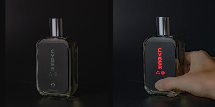 Look Labs Launches Cyber Perfume with Illuminated Label