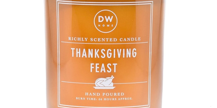 DW Home's Thanksgiving Feast candle. Photo Credit: DW Home.