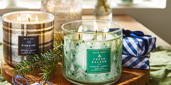 Bath & Body Works new holiday scents. Photo: Bath & Body Works.