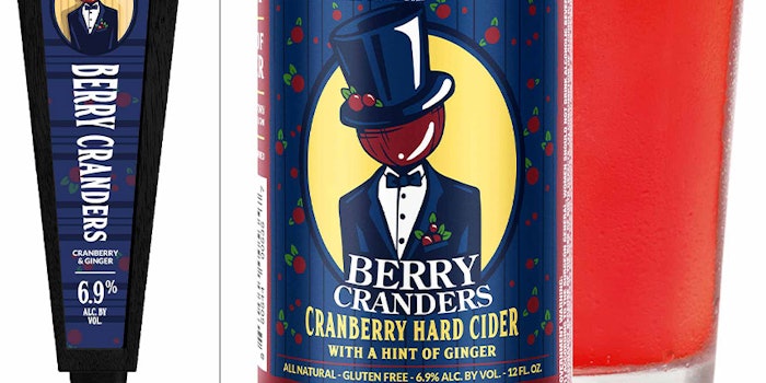 Berry Cranders cranberry hard cider. Photo Credit: Blake's Hard Cider.