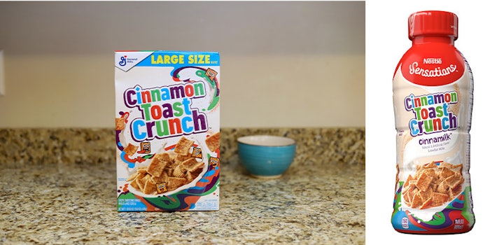 Nestle's newest drink will taste like Cinnamon Toast Crunch.