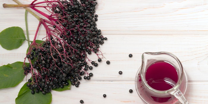 Elderberry is Care By Design's new flavor of kombucha.