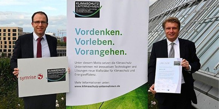 Symrise joins cross-sector network Klimaschutz-Unternehmen e. V.