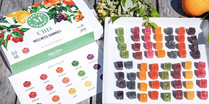 Martha Stewart's CBD Wellness Gummies. Photo: Shop Canopy.