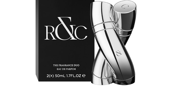 The Fragrance Duo includes two 50 ml fragrances. Photo: PRNewsfoto.