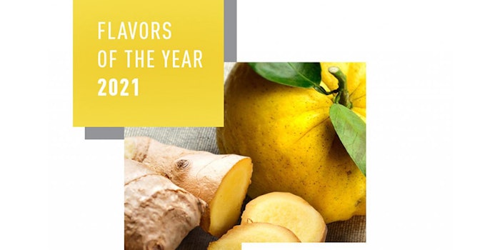 Firmenich's flavors of the year: yuzu and ginger. Photo: Firmenich.