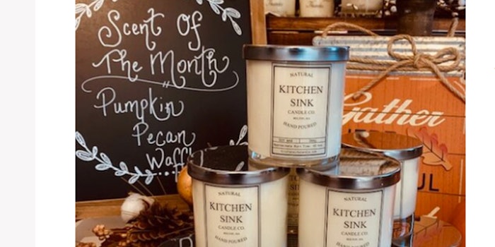 Kitchen Sink Candle Company's food-inspired candles. Photo: Kitchen Sink Candle Co.