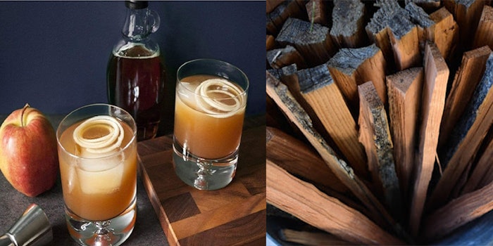 Candles include scents such as Maple Apple Bourbon and Fresh Cedar. Photo: Gentlemen's Candle Co.'s Facebook.