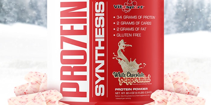 Pro7ein Synthesis White Chocolate Peppermint. Photo: Nutrishop.
