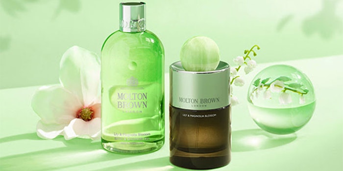 Molton Brown launches Lily & Magnolia Blossom collection.