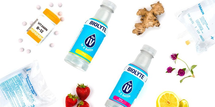 Biolyte, the 'IV in a bottle,' adds new Tropical flavor to its collection. Credit: Biolyte's Facebook