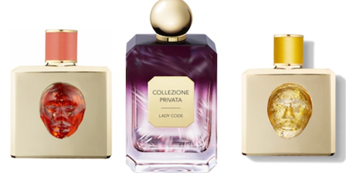 Valmont's Rosso I, Lady Code and Mica D'Oro Fragrances.