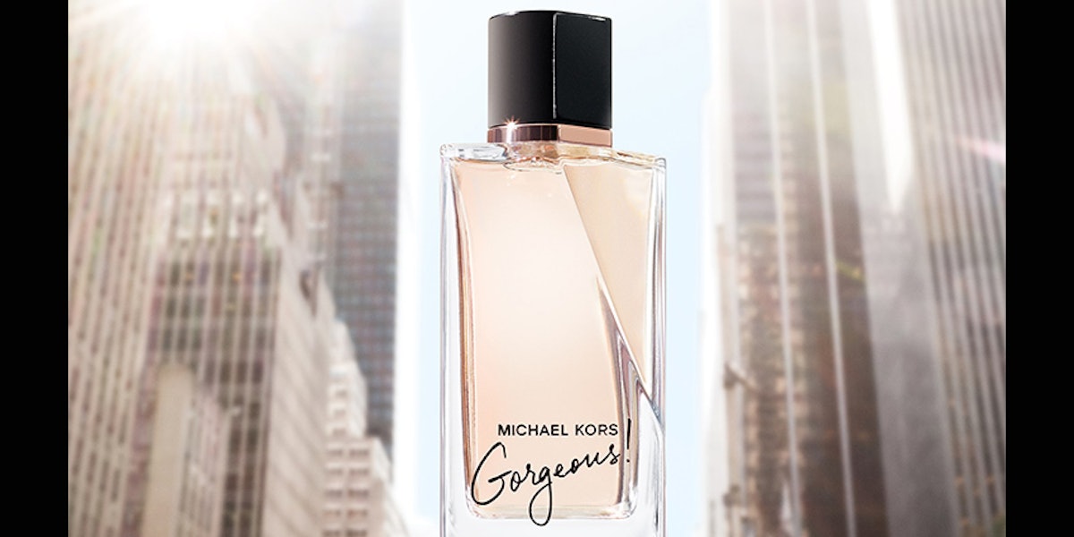 Michael kors perfume gold bottle sales