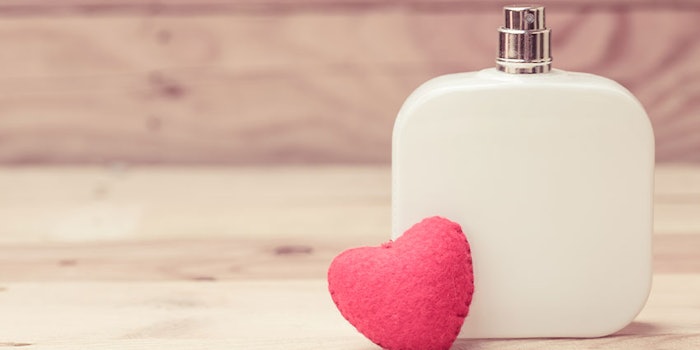Floral scents and rosey colors set the perfect mood for the romantic holiday.
