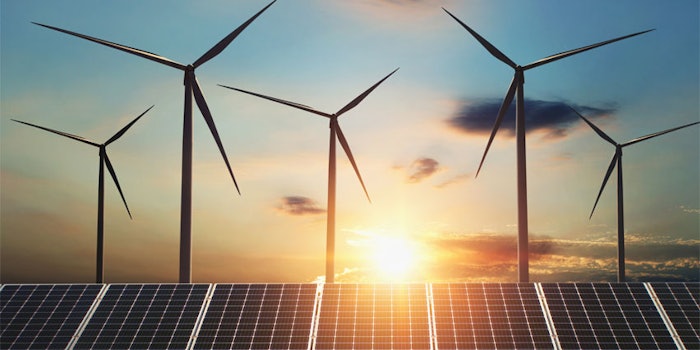 BASF adds to its sustainability profile with renewable wind and solar energy being brought to multiple sites.