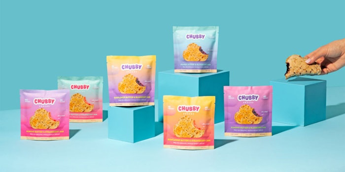 Chubby Snacks launches a new sandwich cloud shape and peanut butter jam flavors.