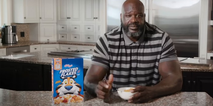 Classic Frosted Flakes will showcase a brand new flavor, featuring basketball star Shaquille O'Neal, this spring.