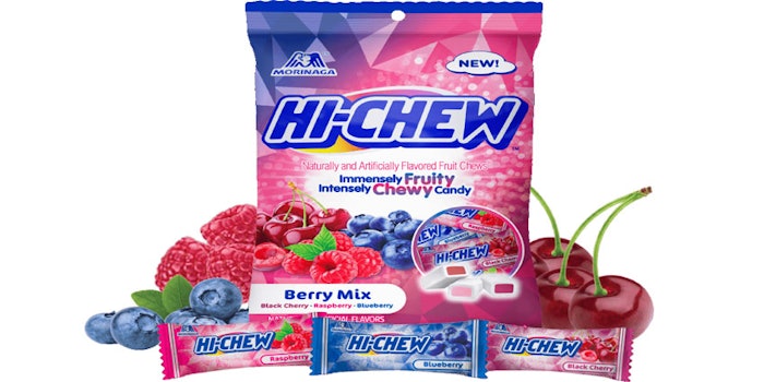 Hi-Chew's new Berry Mix features three flavors available on their website.