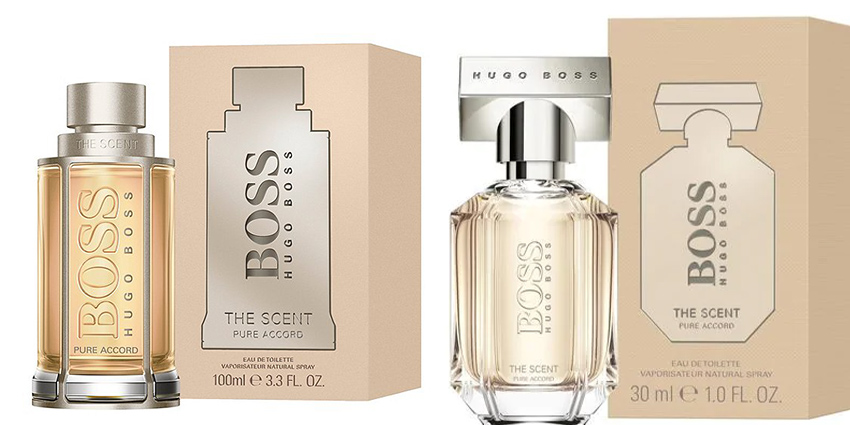 boss the scent pure accord for her