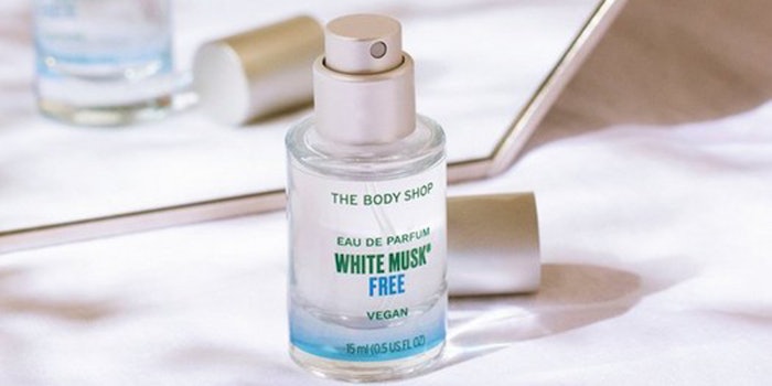 The U.K. Body Shop has added fragrance toppers to its line of White Musk fragrances. Photo: The Body Shop.