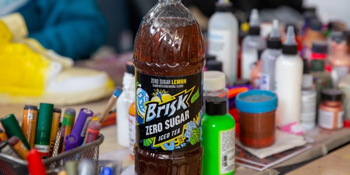 The new beverage has the same bold, refreshing flavor of Brisk without sugar.