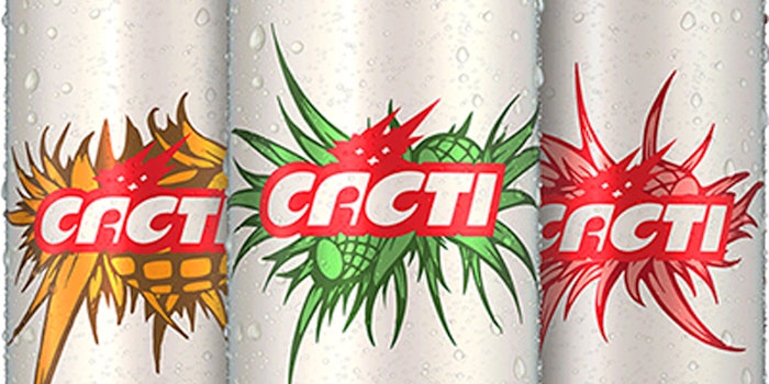 Cacti is available in three fruity flavors.